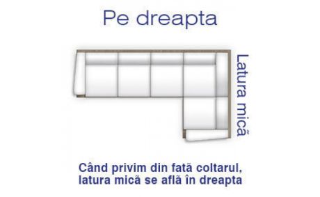 Coltar Extensibil cu Lada depozitare Monza negru/crom, colt dreapta