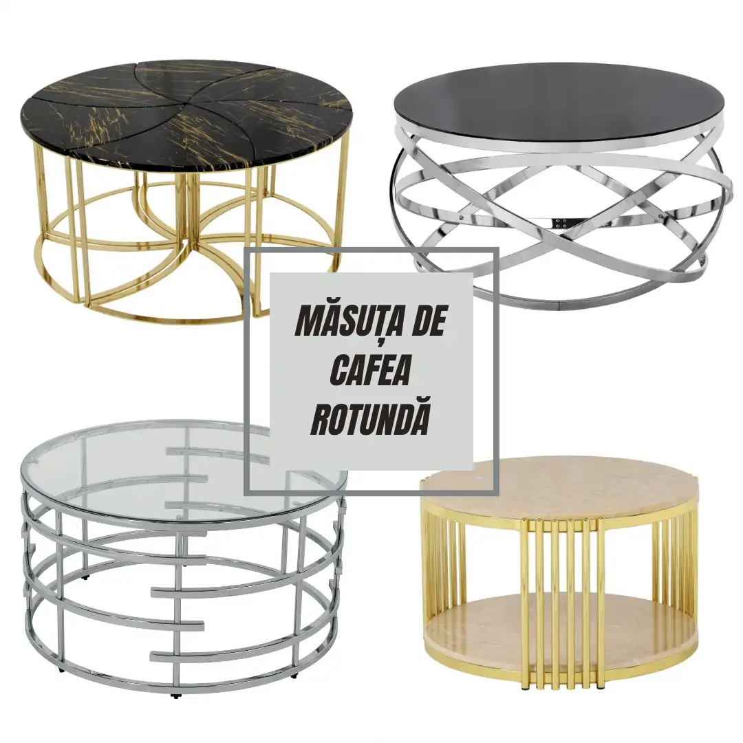 Ghid de design: Cum aranjezi o măsuță de cafea rotundă în living