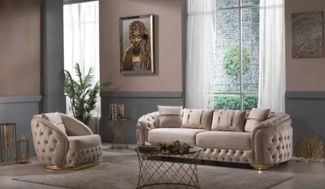 Set de canapea cu fotolii - Cele mai râvnite stiluri ale anului 2024