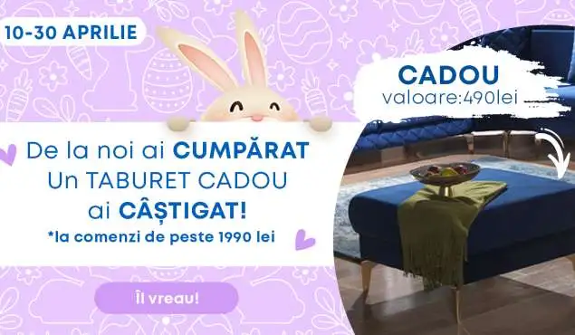 Regulament Campanie Cumpără și câștigă un taburet!