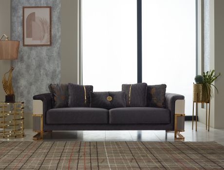 Canapea fixa cu 2 locuri de Lux,Galleria-MobMax